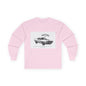 T-Shirt Manches Longues Voiture Vintage, Unisexe, Vêtement Rétro Automobile, Cadeau pour Passionnés d'Auto, Mode Décontractée