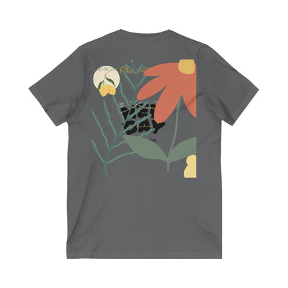 T-shirt Col V Inspirant, Vêtement Décontracté, T-shirt Graphique, Nouveau Jour, Motivation Quotidienne, Unisexe, Cadeau Parfait