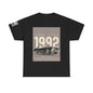 T-Shirt Unisexe en Coton Épais, Vêtement Décontracté Confortable, Cadeau d'Anniversaire, Style Relaxé, Tissu de Qualité