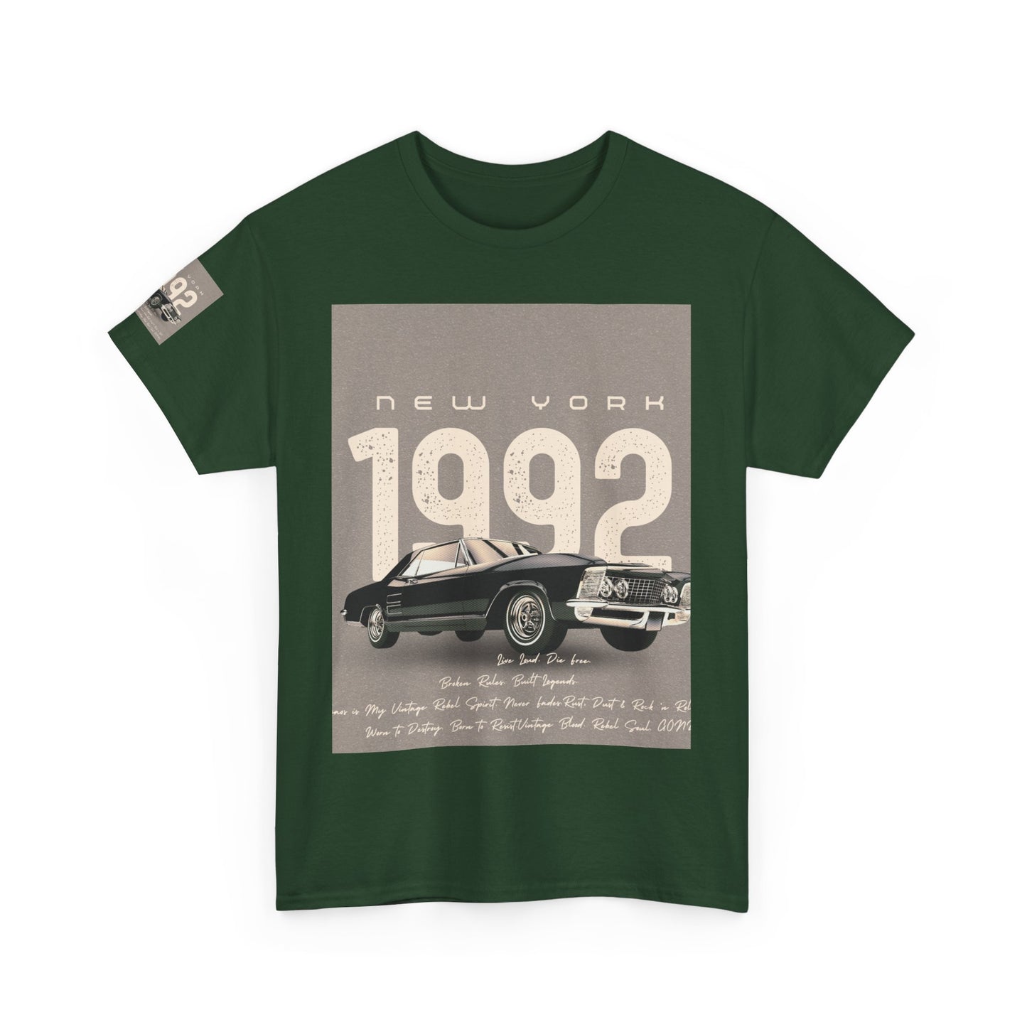 T-Shirt Unisexe en Coton Épais, Vêtement Décontracté Confortable, Cadeau d'Anniversaire, Style Relaxé, Tissu de Qualité