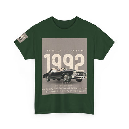 T-Shirt Unisexe en Coton Épais, Vêtement Décontracté Confortable, Cadeau d'Anniversaire, Style Relaxé, Tissu de Qualité
