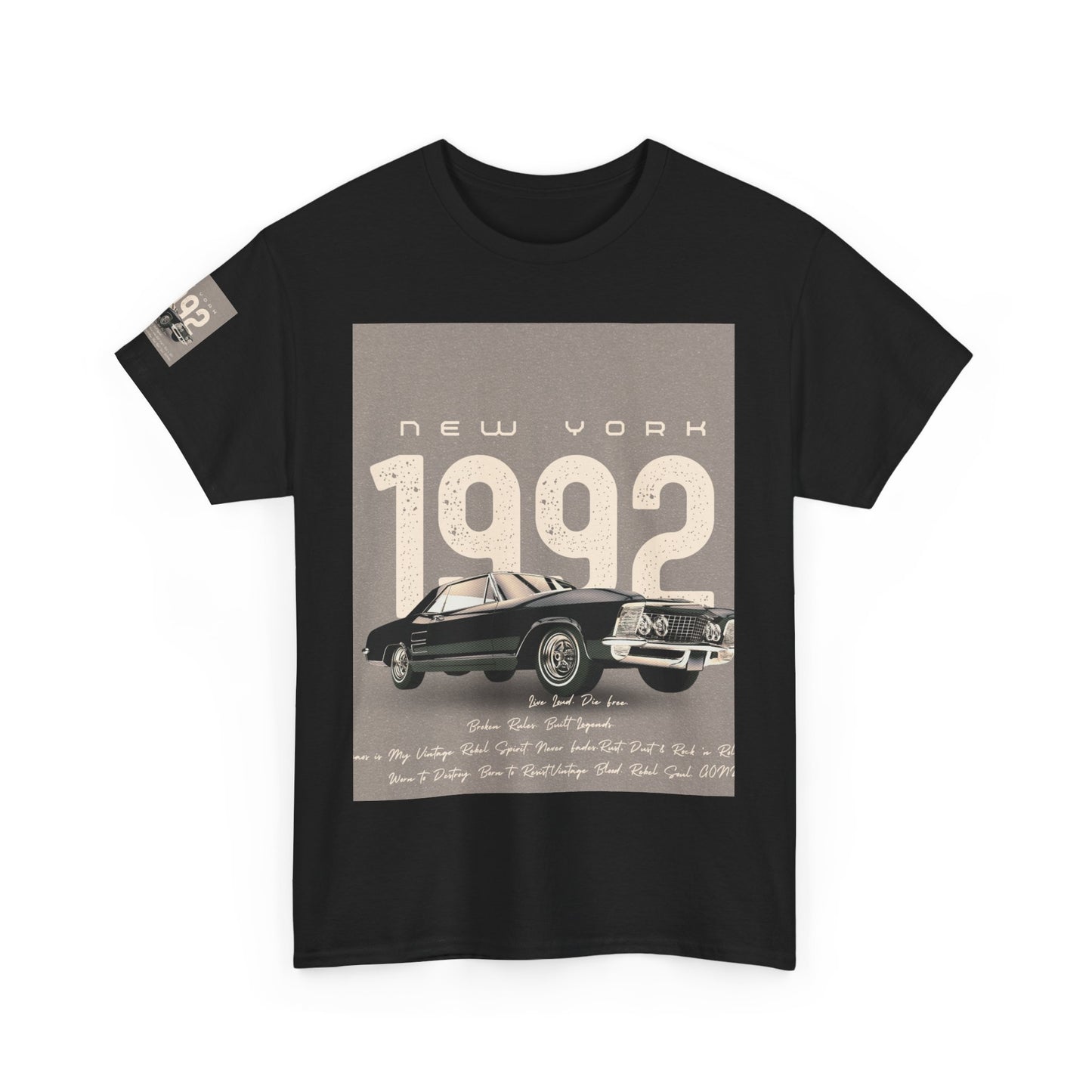 T-Shirt Unisexe en Coton Épais, Vêtement Décontracté Confortable, Cadeau d'Anniversaire, Style Relaxé, Tissu de Qualité