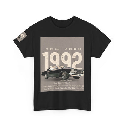 T-Shirt Unisexe en Coton Épais, Vêtement Décontracté Confortable, Cadeau d'Anniversaire, Style Relaxé, Tissu de Qualité