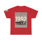 T-Shirt Unisexe en Coton Épais, Vêtement Décontracté Confortable, Cadeau d'Anniversaire, Style Relaxé, Tissu de Qualité