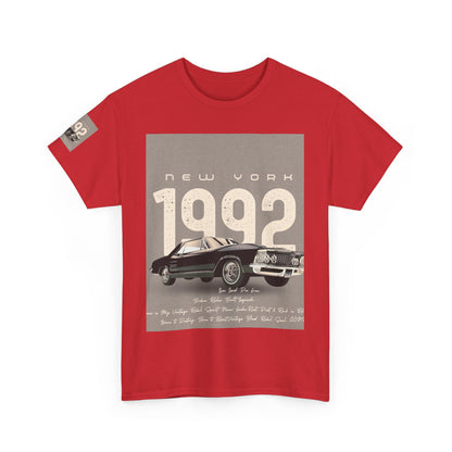 T-Shirt Unisexe en Coton Épais, Vêtement Décontracté Confortable, Cadeau d'Anniversaire, Style Relaxé, Tissu de Qualité