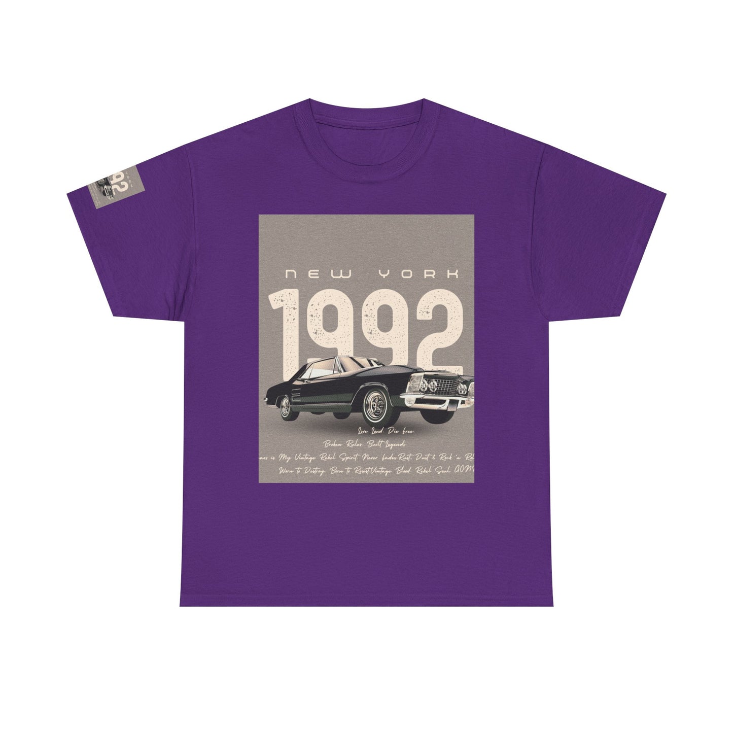 T-Shirt Unisexe en Coton Épais, Vêtement Décontracté Confortable, Cadeau d'Anniversaire, Style Relaxé, Tissu de Qualité