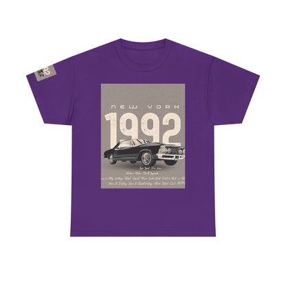 T-Shirt Unisexe en Coton Épais, Vêtement Décontracté Confortable, Cadeau d'Anniversaire, Style Relaxé, Tissu de Qualité