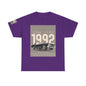 T-Shirt Unisexe en Coton Épais, Vêtement Décontracté Confortable, Cadeau d'Anniversaire, Style Relaxé, Tissu de Qualité