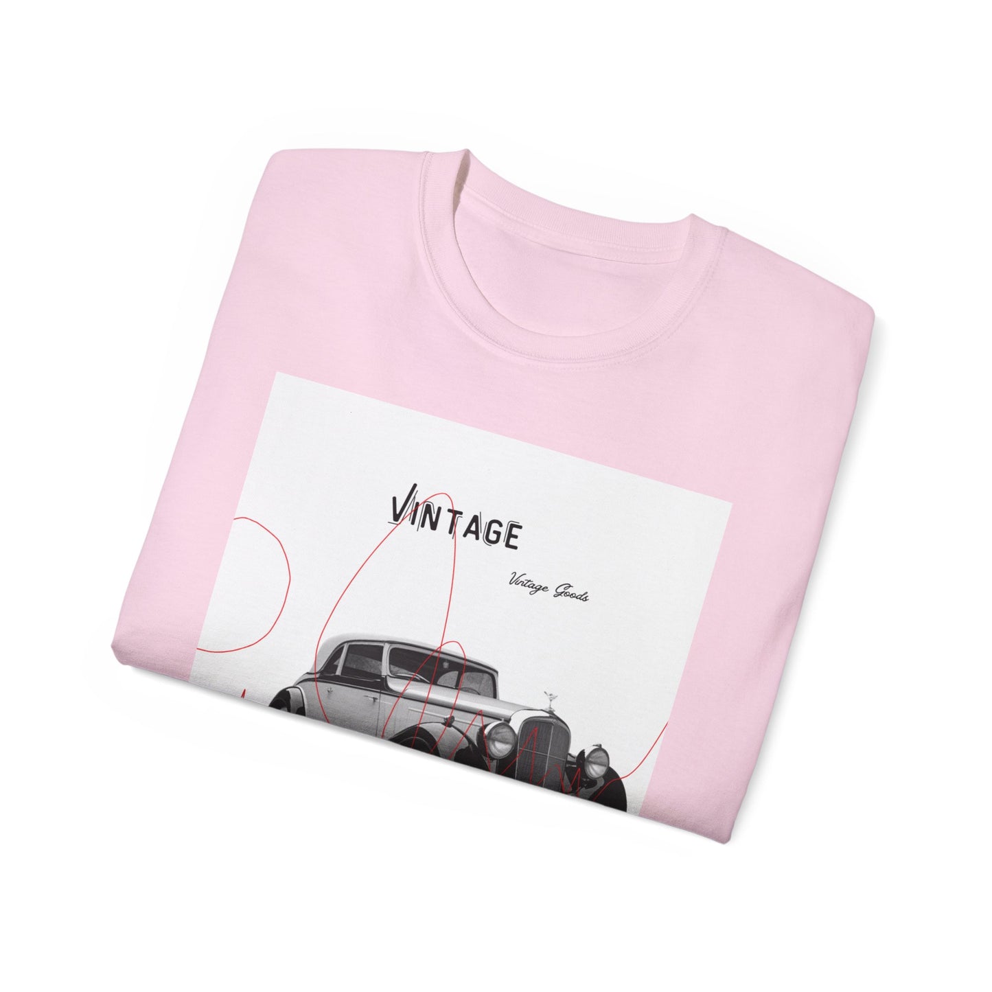 Vintage T-Shirt Unisexe Voiture Vintage, Style Rétro pour Passionnés d'Automobile, Cadeau Parfait pour Papa, Vêtement Décontracté, Mode Estivale