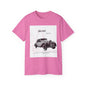 Vintage T-Shirt Unisexe Voiture Vintage, Style Rétro pour Passionnés d'Automobile, Cadeau Parfait pour Papa, Vêtement Décontracté, Mode Estivale