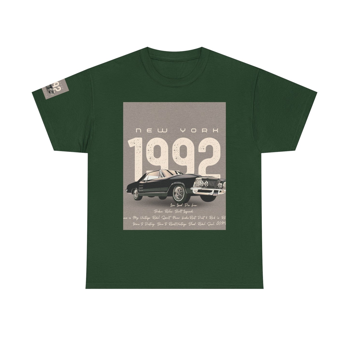 T-Shirt Unisexe en Coton Épais, Vêtement Décontracté Confortable, Cadeau d'Anniversaire, Style Relaxé, Tissu de Qualité