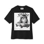 T-Shirt Vintage Oversize Unisexe, Tee-Shirt Graphique Rétro Automobile, Vêtement Décontracté Stylé, Cadeau Unique pour Passionnés d'Auto
