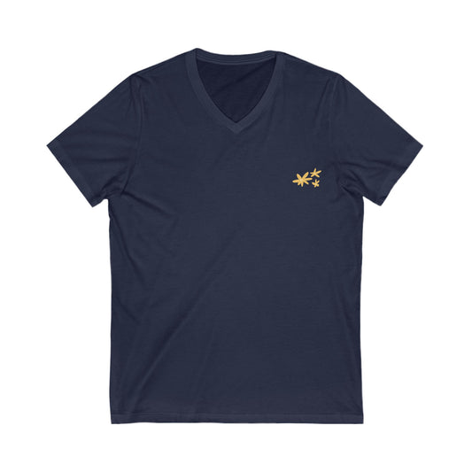 T-shirt Col V Inspirant, Vêtement Décontracté, T-shirt Graphique, Nouveau Jour, Motivation Quotidienne, Unisexe, Cadeau Parfait