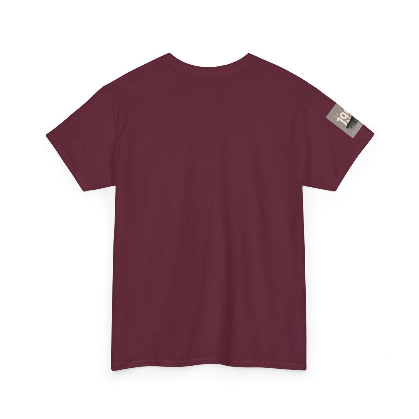 T-Shirt Unisexe en Coton Épais, Vêtement Décontracté Confortable, Cadeau d'Anniversaire, Style Relaxé, Tissu de Qualité