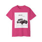 Vintage T-Shirt Unisexe Voiture Vintage, Style Rétro pour Passionnés d'Automobile, Cadeau Parfait pour Papa, Vêtement Décontracté, Mode Estivale