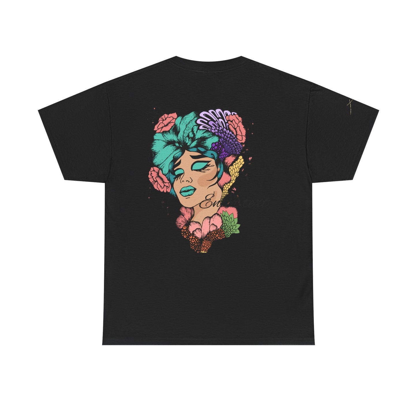 Floral Art Unisex Tee - Boho Vibes, Gift for Her, Botanical T-shirt, Casual Wear, Fashion Statement Top, Unique Graphic Shirt