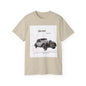 Vintage T-Shirt Unisexe Voiture Vintage, Style Rétro pour Passionnés d'Automobile, Cadeau Parfait pour Papa, Vêtement Décontracté, Mode Estivale