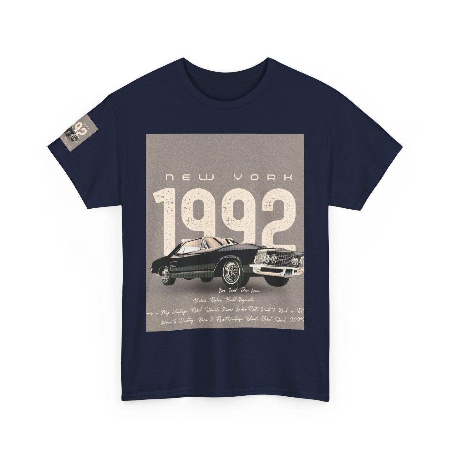 T-Shirt Unisexe en Coton Épais, Vêtement Décontracté Confortable, Cadeau d'Anniversaire, Style Relaxé, Tissu de Qualité