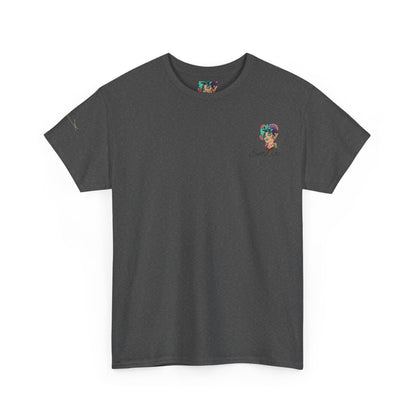 Floral Art Unisex Tee - Boho Vibes, Gift for Her, Botanical T-shirt, Casual Wear, Fashion Statement Top, Unique Graphic Shirt
