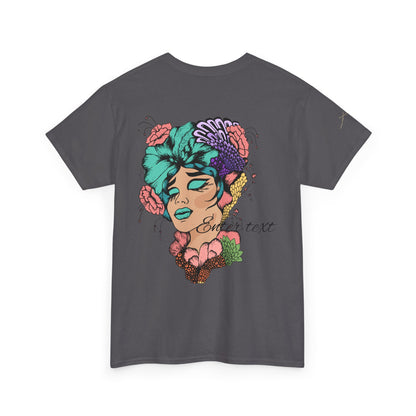 Floral Art Unisex Tee - Boho Vibes, Gift for Her, Botanical T-shirt, Casual Wear, Fashion Statement Top, Unique Graphic Shirt