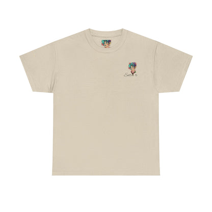 Floral Art Unisex Tee - Boho Vibes, Gift for Her, Botanical T-shirt, Casual Wear, Fashion Statement Top, Unique Graphic Shirt