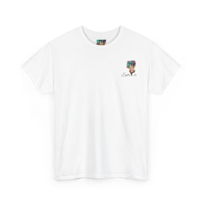 Floral Art Unisex Tee - Boho Vibes, Gift for Her, Botanical T-shirt, Casual Wear, Fashion Statement Top, Unique Graphic Shirt