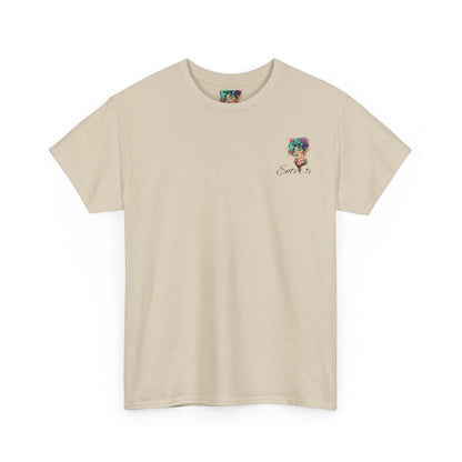 Floral Art Unisex Tee - Boho Vibes, Gift for Her, Botanical T-shirt, Casual Wear, Fashion Statement Top, Unique Graphic Shirt