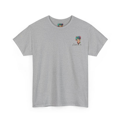 Floral Art Unisex Tee - Boho Vibes, Gift for Her, Botanical T-shirt, Casual Wear, Fashion Statement Top, Unique Graphic Shirt