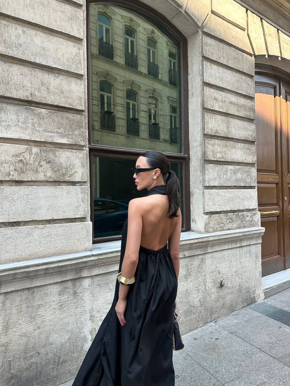 Robe Longue Dos Nu Élégante - Tailles S M L | 3 Couleurs Tendance