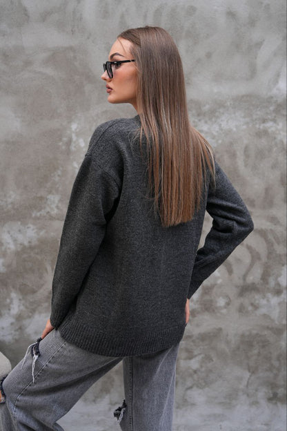 Pull Labubu Rose Kawaii - Sweat Femme Mignon Peluche Japonais