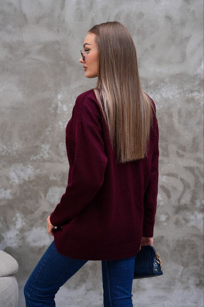 Pull Labubu Rose Kawaii - Sweat Femme Mignon Peluche Japonais