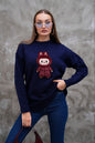 Pull Labubu Rose Kawaii - Sweat Femme Mignon Peluche Japonais